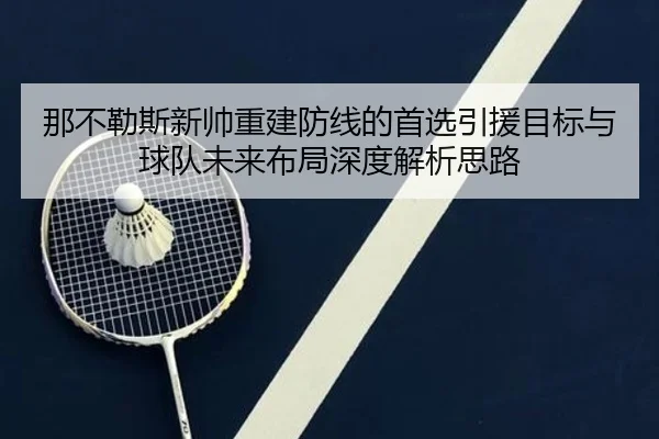 那不勒斯新帅重建防线的首选引援目标与球队未来布局深度解析思路 | kaiyun